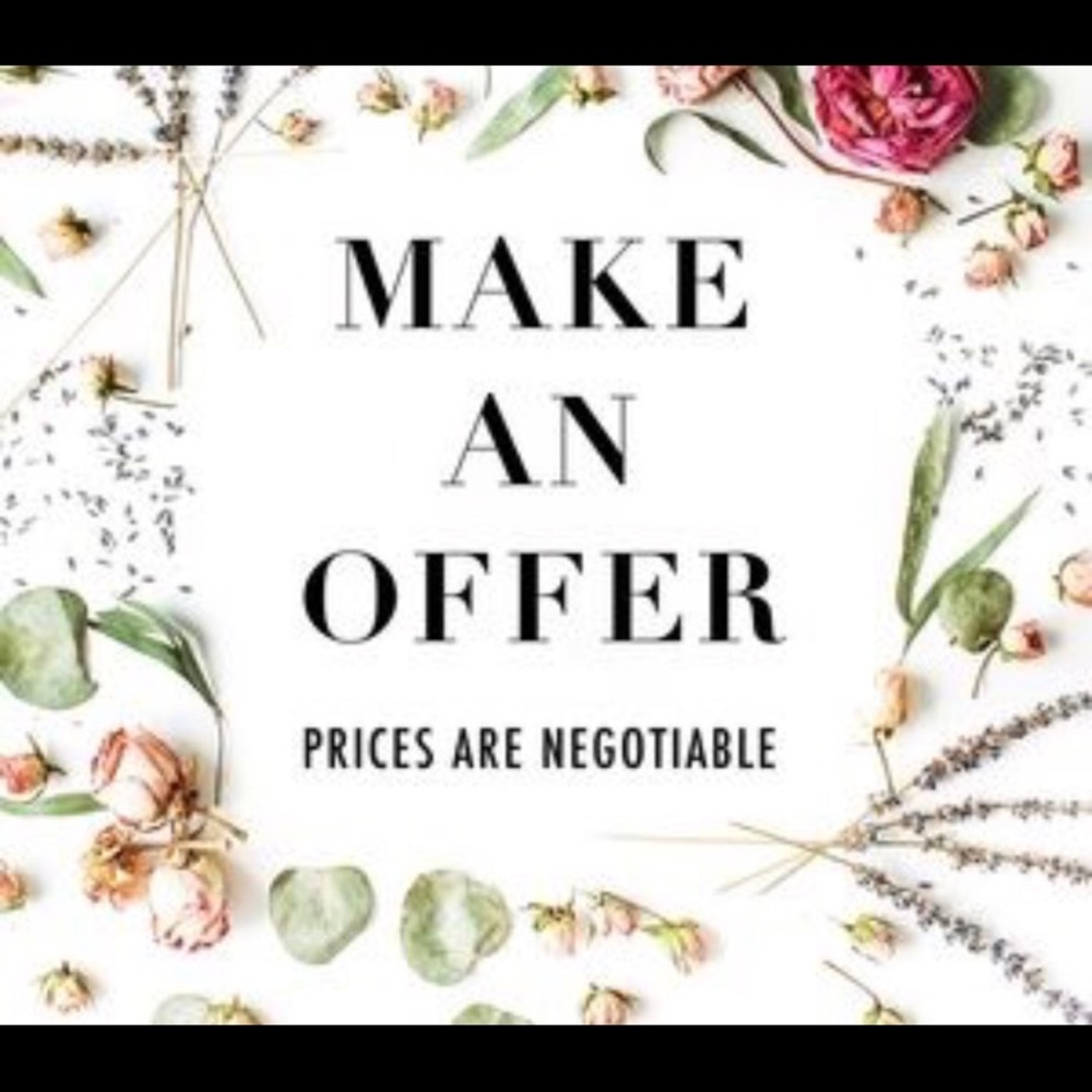 Open to offers!